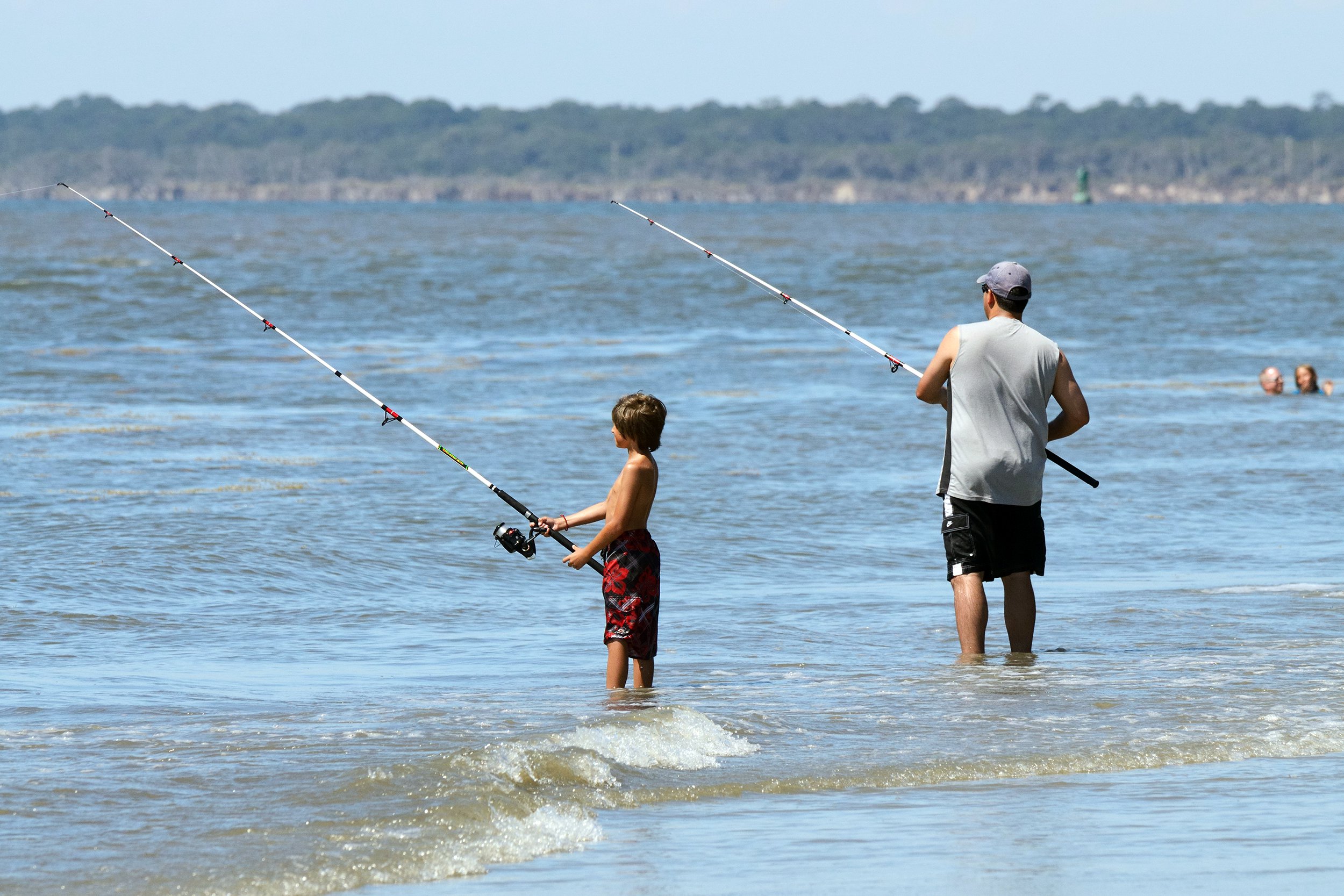 The <a href="https://www.goldenisles.com/play/activities/boating-and-fishing/">Golden Isles</a>, between Savannah and Jacksonville, Florida, on Georgia's Atlantic coast, boast one of the most dynamic ecosystems in the state — and that diversity offers some of the finest fishing in Georgia. Fly fish the coastal marshes for skipjack and redfish or charter a boat to pull some cobia, snapper or kingfish out of the water.