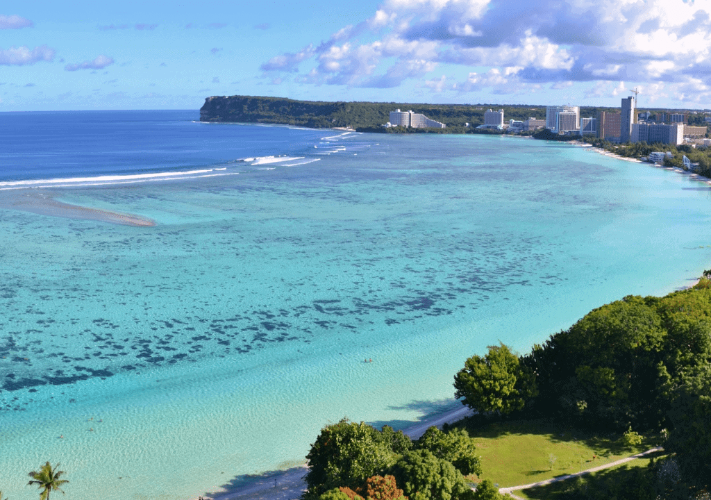 <p>Situated in the North Pacific Ocean, Americans visiting Guam can do so freely without a passport. That said, you must have a valid ID like a driver’s license. Guam is just under 6,000 miles west of San Fransisco and offers travelers some of the best scuba diving experiences in the world.</p>