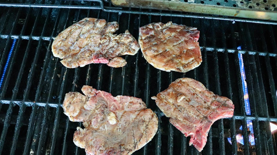 direction photo for Grilled Honey Maple Pork Chops