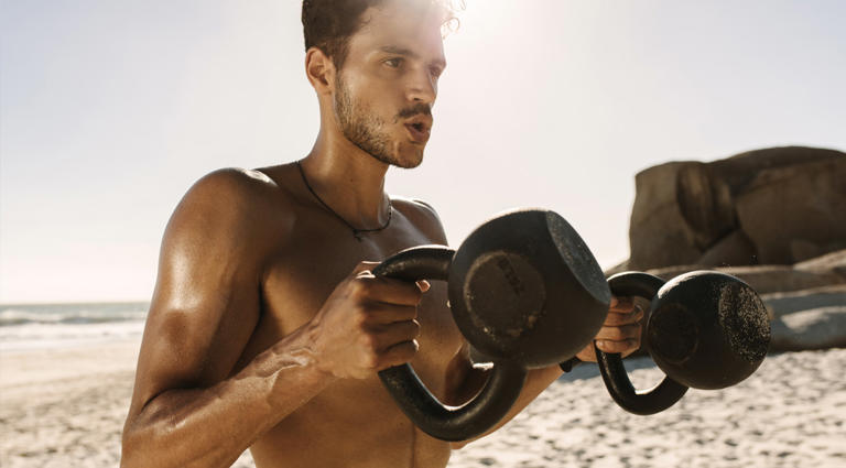 This 3-move Kettlebell Workout Will Help You Build Strength Anywhere