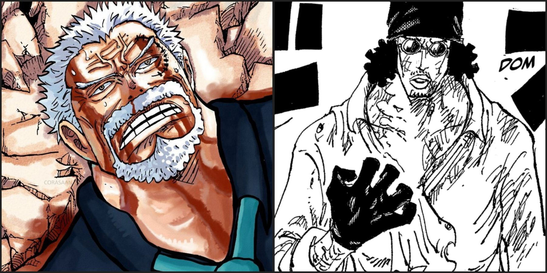 One Piece: The Result Of Garp Vs. Kuzan, Explained