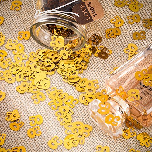 <p><strong>$6.99</strong></p><p>When the clock strikes 12, make your mark on guests with a calculated drop of this fun, flirty, and 50 confetti. </p>