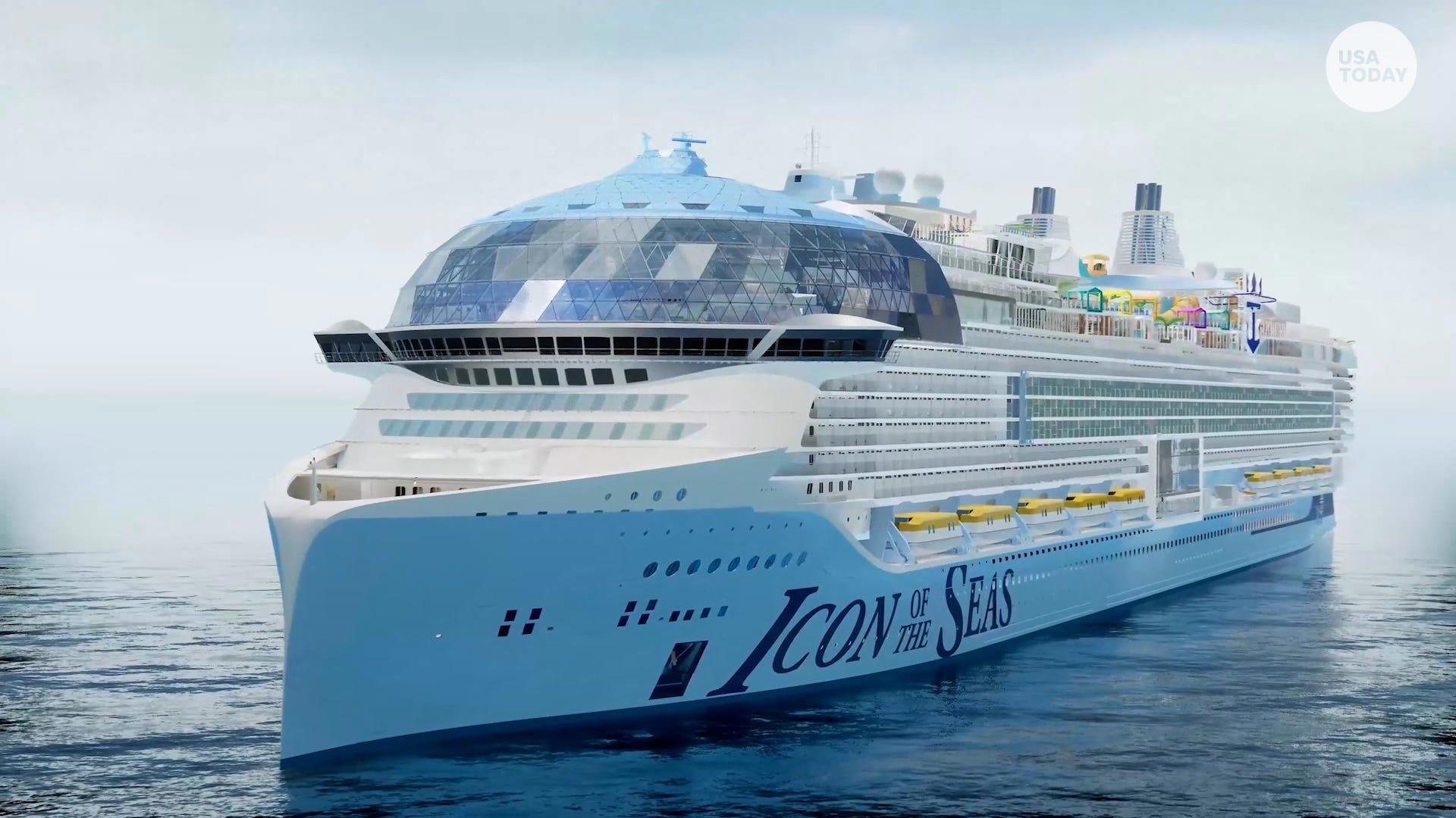 Icon of the Seas, world's biggest cruise ship, almost ready to set sail in early 2024