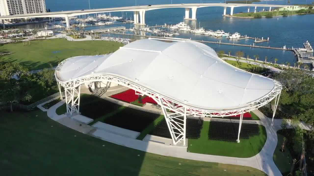 Clearwater's redesigned Coachman Park opens with first concert at The Sound