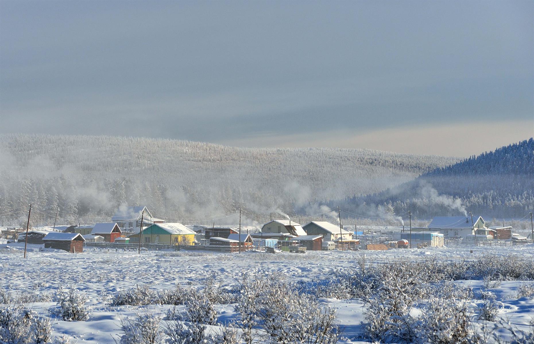 <p>An almost inhospitable location, the town of Oymyakon in Russia is closer to the Arctic Circle than it is to the nearest city. Frostbite blights the lives of the local residents in the isolated village, which has been labelled the coldest permanently inhabited place on Earth. </p>