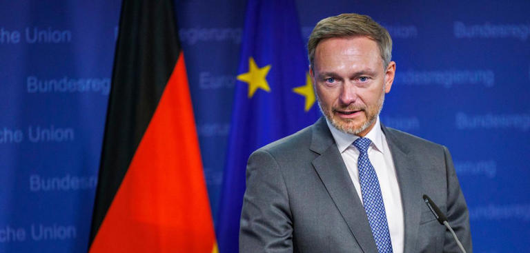 Beim Ringen um neue EU-Schuldenregeln spielt Finanzminister Lindner eine Schlüsselrolle dpa/Olivier Matthys
