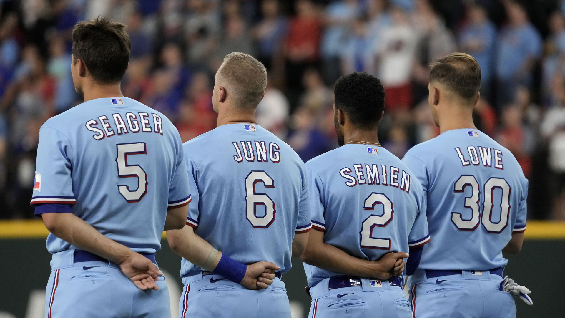 Four Rangers named A.L. All Star starters
