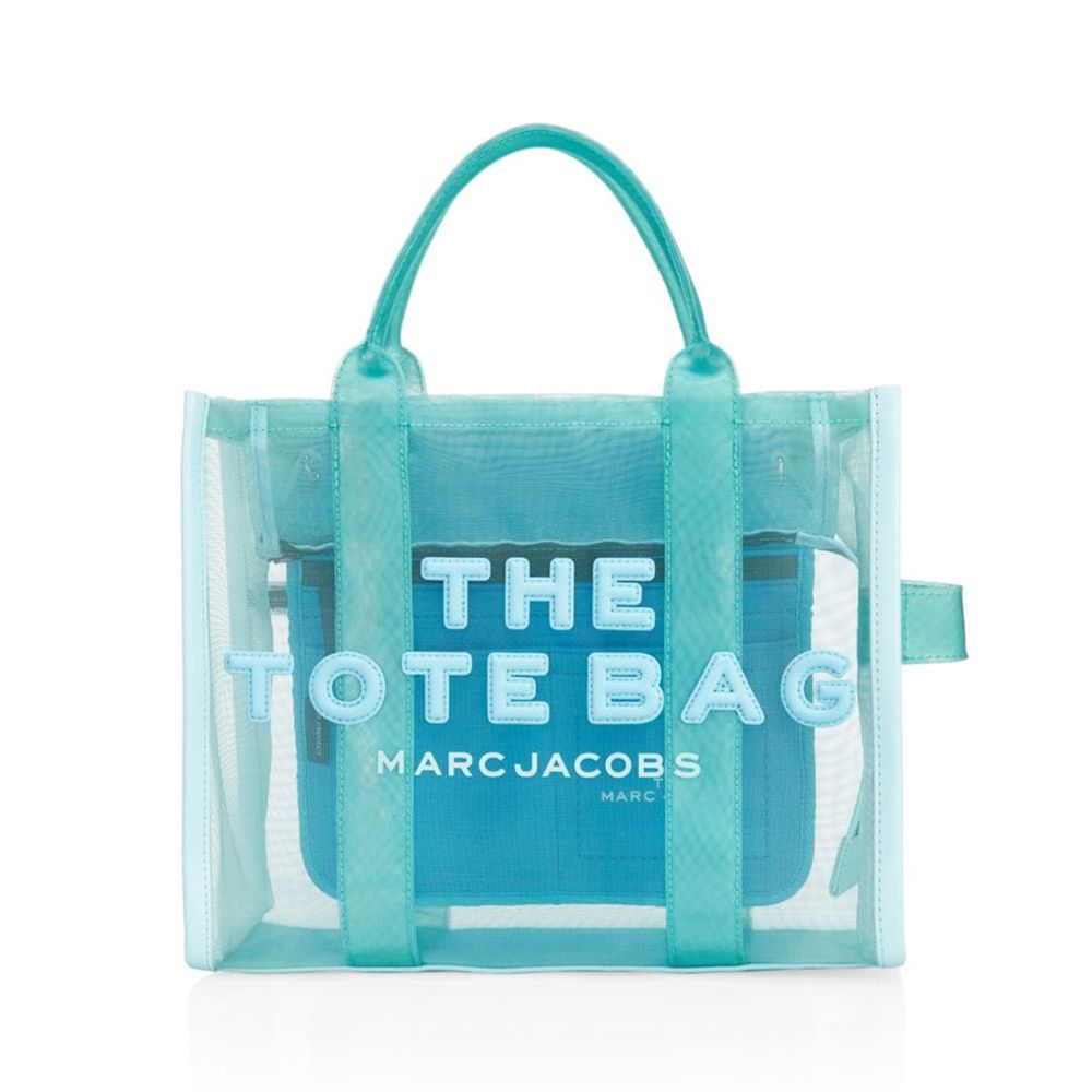 <p><strong>$275.00</strong></p><p>Ideal for practically anything—from the beach to in-office days—this bright mesh bag just screams summer. </p><p><strong>Dimensions: </strong>Length: 13 inches x height: 10.5 inches x 6 inches</p><p><strong>Color: </strong>Pale Blue, Candy Pink, Bright Green </p><p><strong>Material: </strong>Mesh, Nylon, and Neoprene with Leather trim</p>