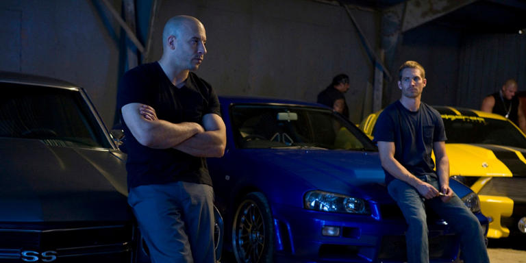 Vin Diesel and Paul Walker in Fast & Furious