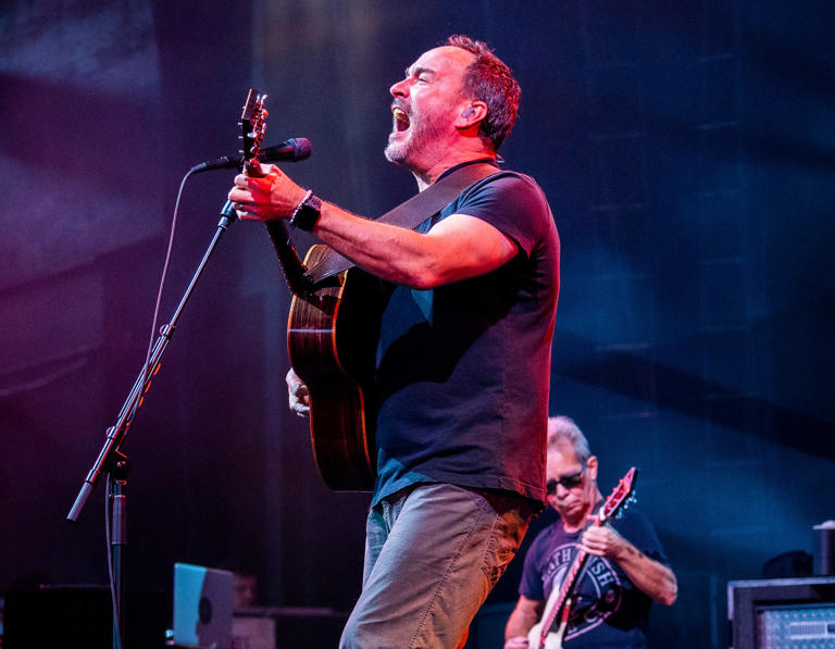 Dave Matthews Band headlines the American Family Insurance Amphitheater at Summerfest on Thursday, June 29, 2023.