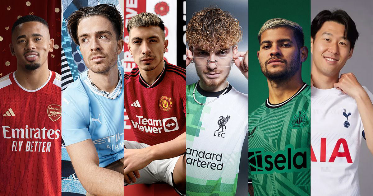 Premier League kits 2023/24 Every home and away shirt announced or