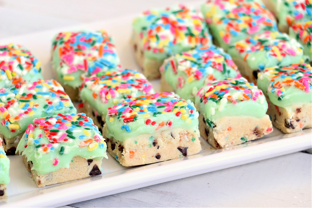 No Bake Cookie Dough Bites Recipe
