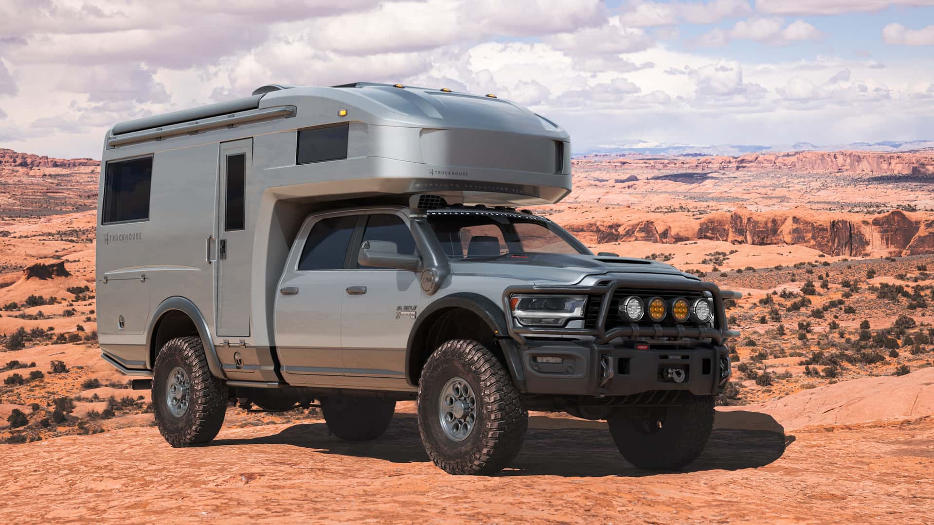 TruckHouse BCR Camper Is A Carbon Fiber Tiny House On 40-Inch Wheels