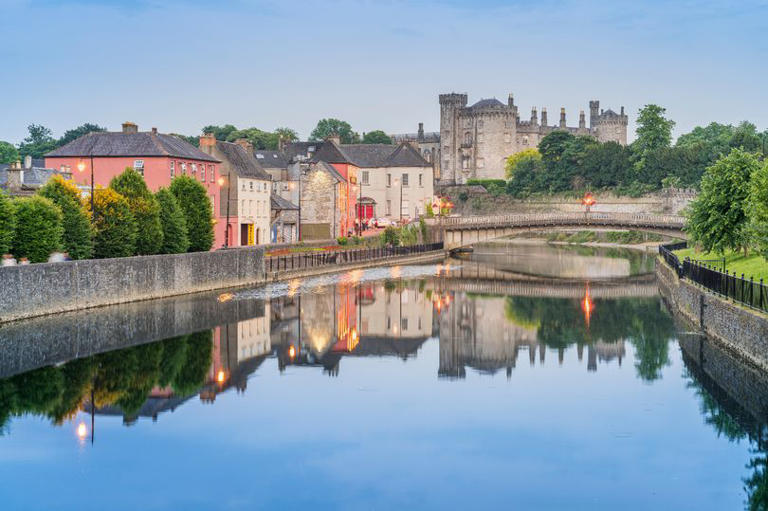 The town of Kilkenny in Ireland