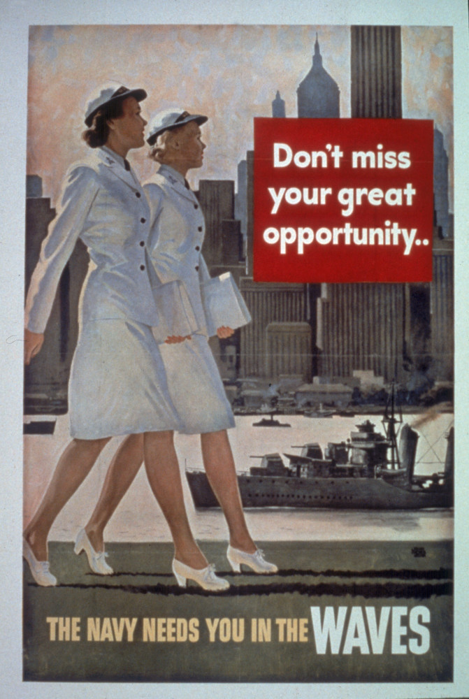 How American women were depicted on military and employment recruiting ...