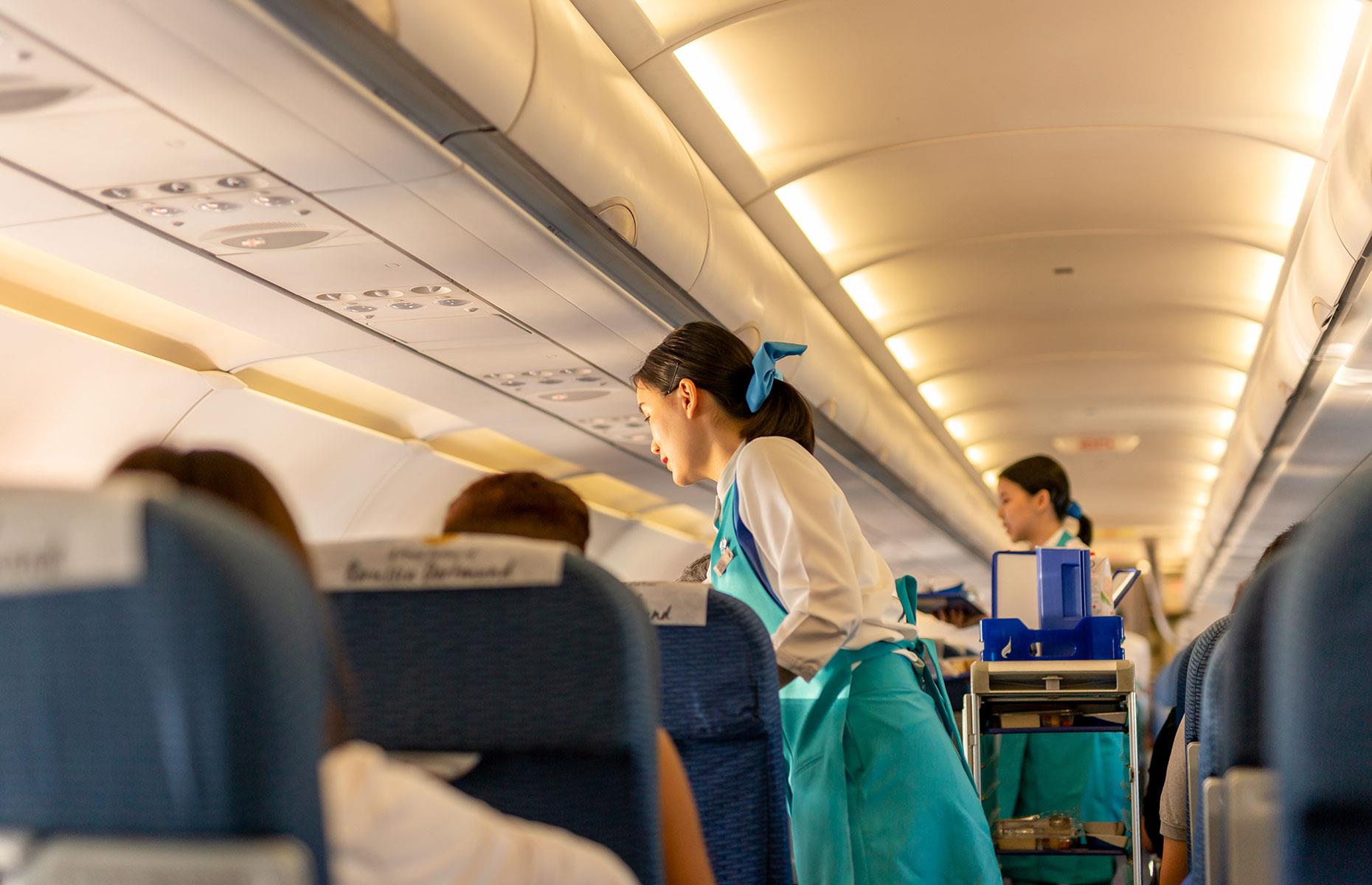 <p>Bangkok Airways comprises a 30-strong fleet, with each aircraft decorated in their own liveries representing the destinations they fly to. The company's latest generation aircraft, the ATR72-600, includes a full-glass cockpit and larger overhead bins. </p>