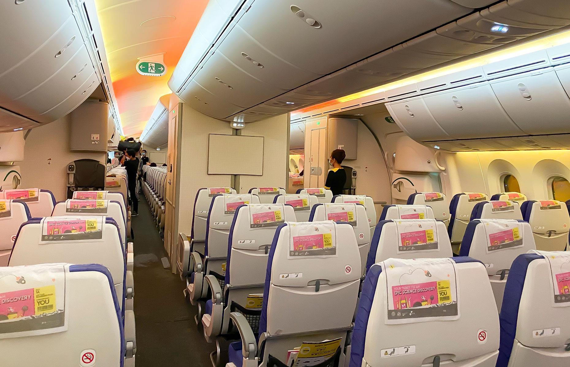 <p>Scoot, owned by the Singapore Airlines Group, has been awarded first place for budget travellers seeking long-haul destinations for two consecutive years now. The airline's economy class offers three fares: Fly, FlyBag and FlyBagEat. The cheapest fare is Fly, allowing carry-on of up to 10kg (22 pounds) per passenger; FlyBag includes 20kg (44-pound) checked baggage; and FlyBagEat adds on a hot meal.</p>