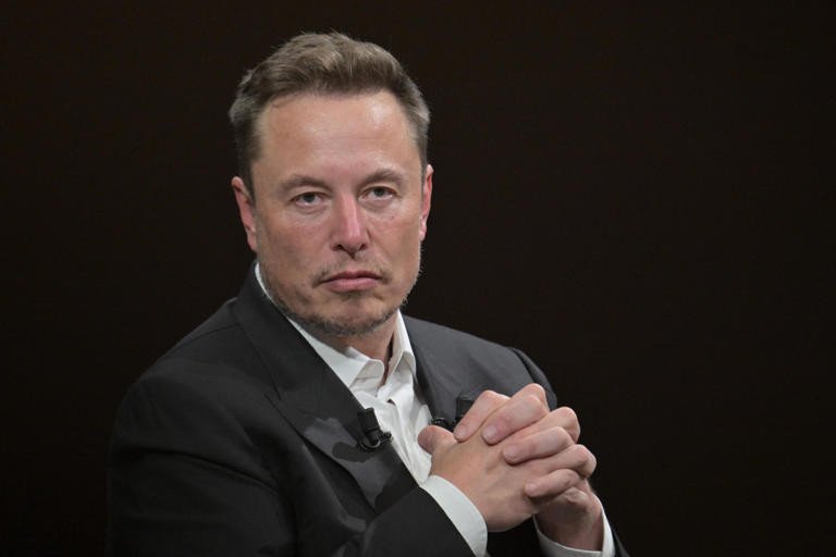 Elon Musk made a trip to China in May. Alain Jocard/Getty Images
