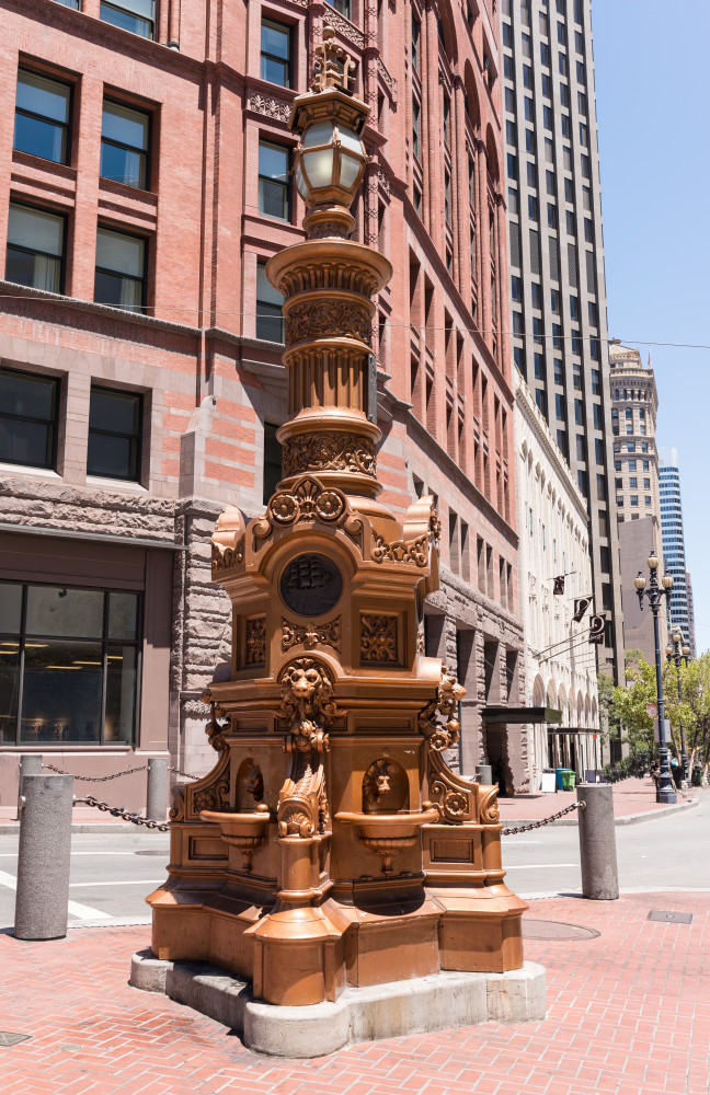 The cast-iron Lotta's Fountain dates back to 1875 and is the city's oldest monument. It became a symbolic meeting place for the survivors of the 1906 earthquake.<p>You may also like:<a href="https://www.starsinsider.com/n/318193?utm_source=msn.com&utm_medium=display&utm_campaign=referral_description&utm_content=198095v22en-en"> The coolest and craziest cable car rides in the world</a></p>