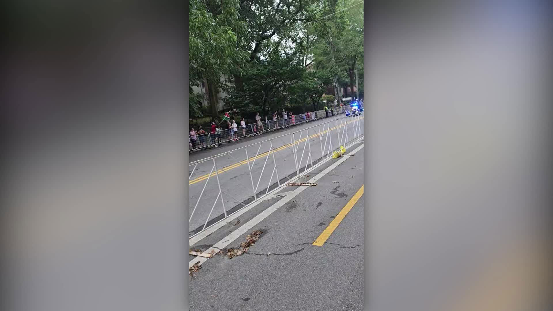 runner goes off course during race