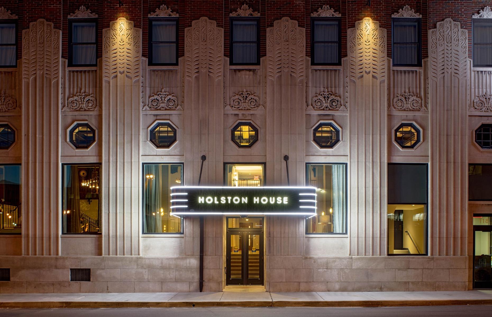 <p>A magnificent Art Deco tower turned contemporary boutique hotel in downtown Nashville, <a href="https://www.hyatt.com/en-US/hotel/tennessee/holston-house-nashville/bnaub">Holston House</a> is bound to be a hit. The building, which is a fabulous showcase for the architecture and decor of the 1920s, was completed in 1929 by esteemed local architects Marr and Holman. It originally housed the James Robertson Hotel until it was used as war accommodation in the 1940s and then became apartments. In 2017 Holston House opened as part of the Hyatt group, retaining many period features from the geometric patterns on its limestone facade to its octagon windows and high-ceilinged lobby. Delightful modern additions include a rooftop bar and pool.</p>