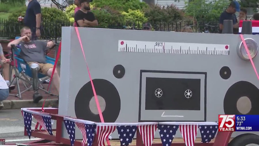 Willimantic holds Independence Day boom box parade