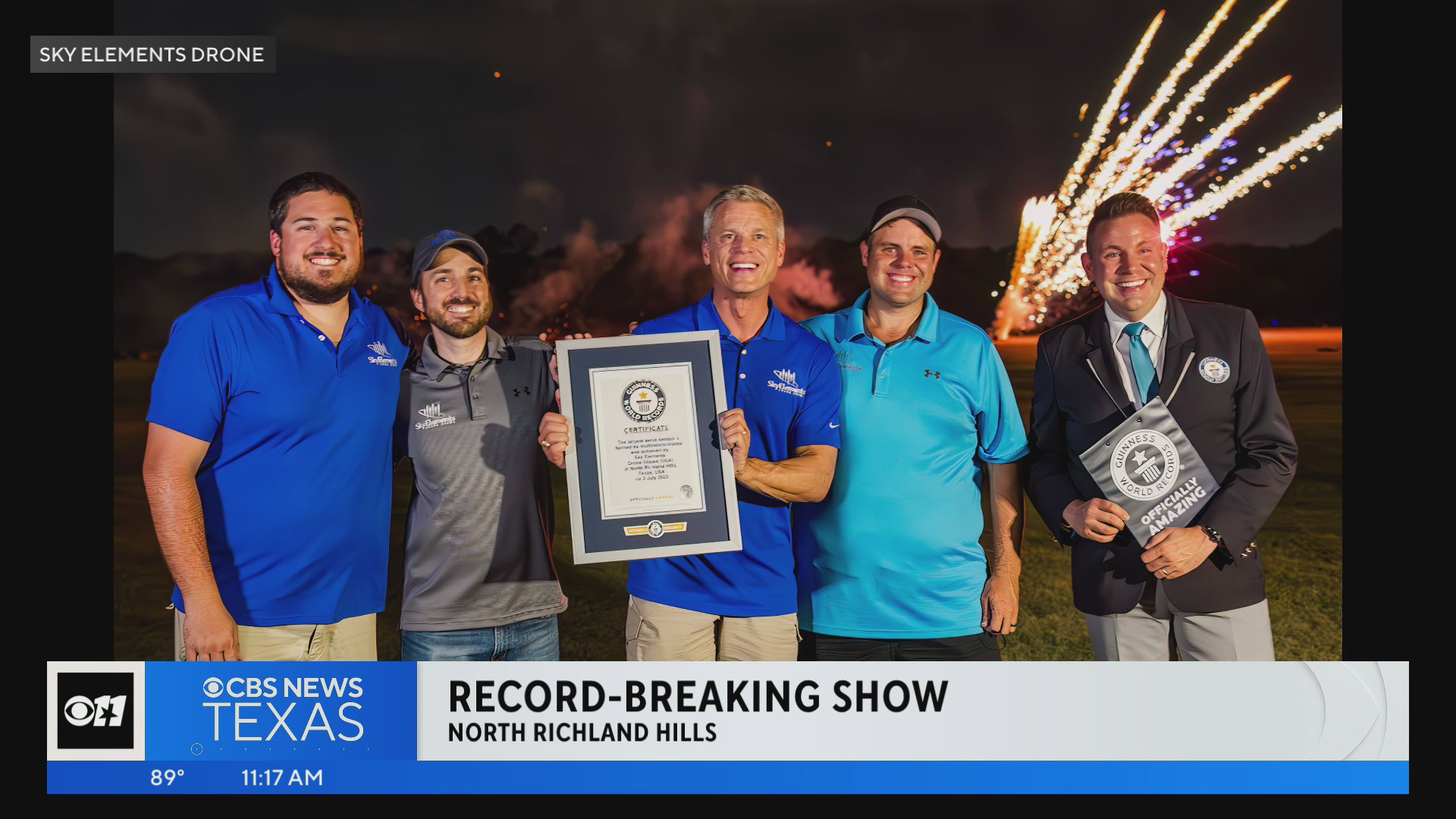 North Richland Hills hosts recordbreaking drone show