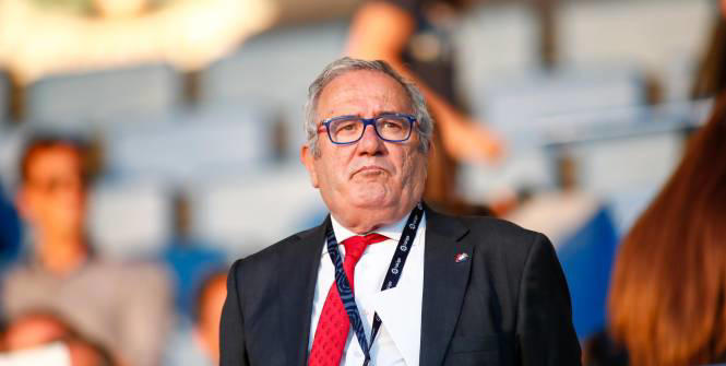Luis Sabalza, le président d'Osasuna (Oscar J. Barroso/AFP7/Presse Sports)