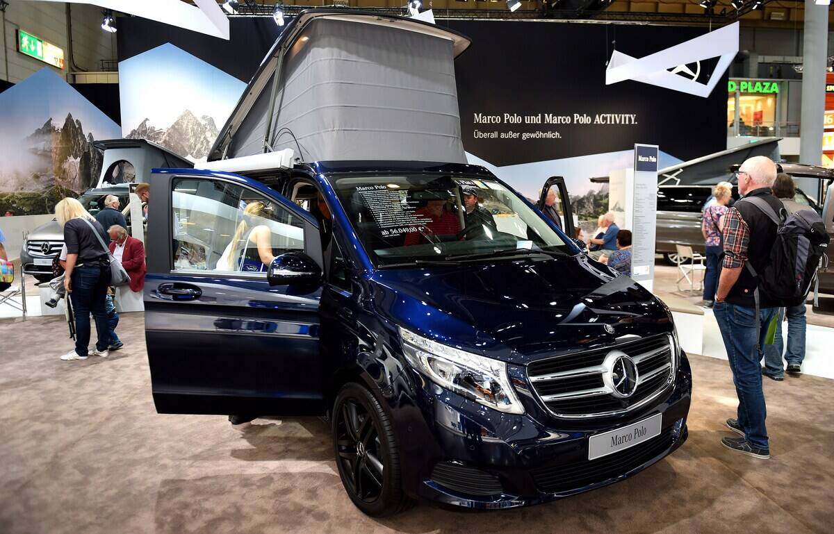 <p>If you don't want to go through the hassle of buying a Mercedes Benz Sprinter and having to convert it into a travel van yourself, the German automaker has another solution. The Marco Polo is a travel van that comes in a travel van configuration right out of the factory. It's based on a Mercedes-Benz Vito.</p> <p>The Marco Polo offers a premium camping experience. Its elegant exterior and high-quality interior materials create a refined and upscale atmosphere. Inside, you'll find a well-designed living area with a fully equipped kitchenette, comfortable sleeping arrangements, and smart storage solutions. Key features include a pop-up roof and a modern entertainment system. </p>