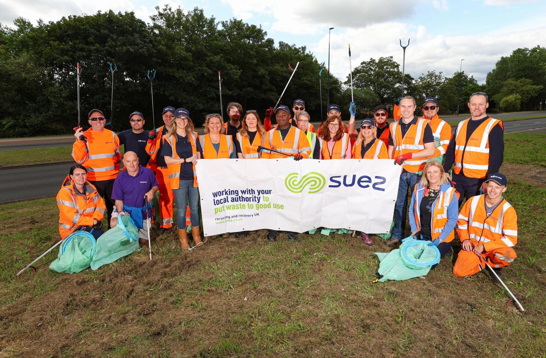 National recycling firm works with Hartlepool volunteers to clean the ...