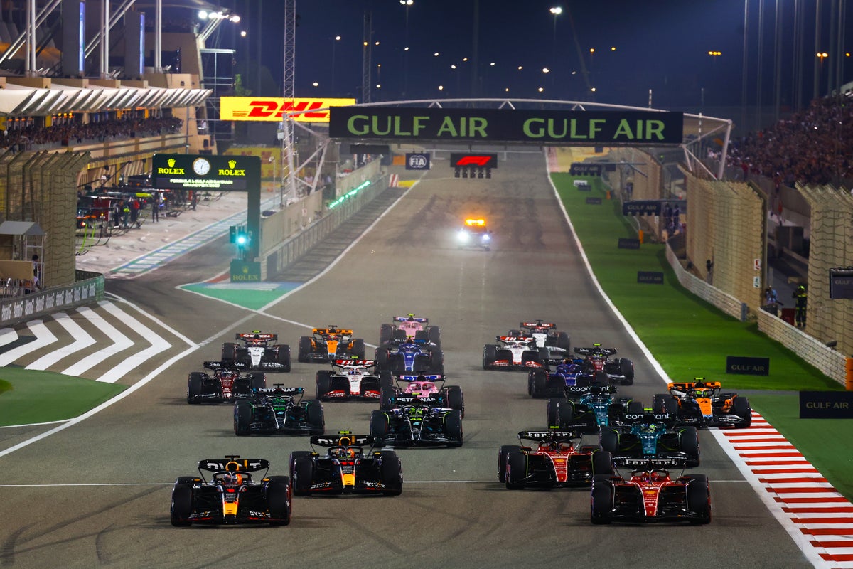 why is f1 bahrain grand prix on a saturday?