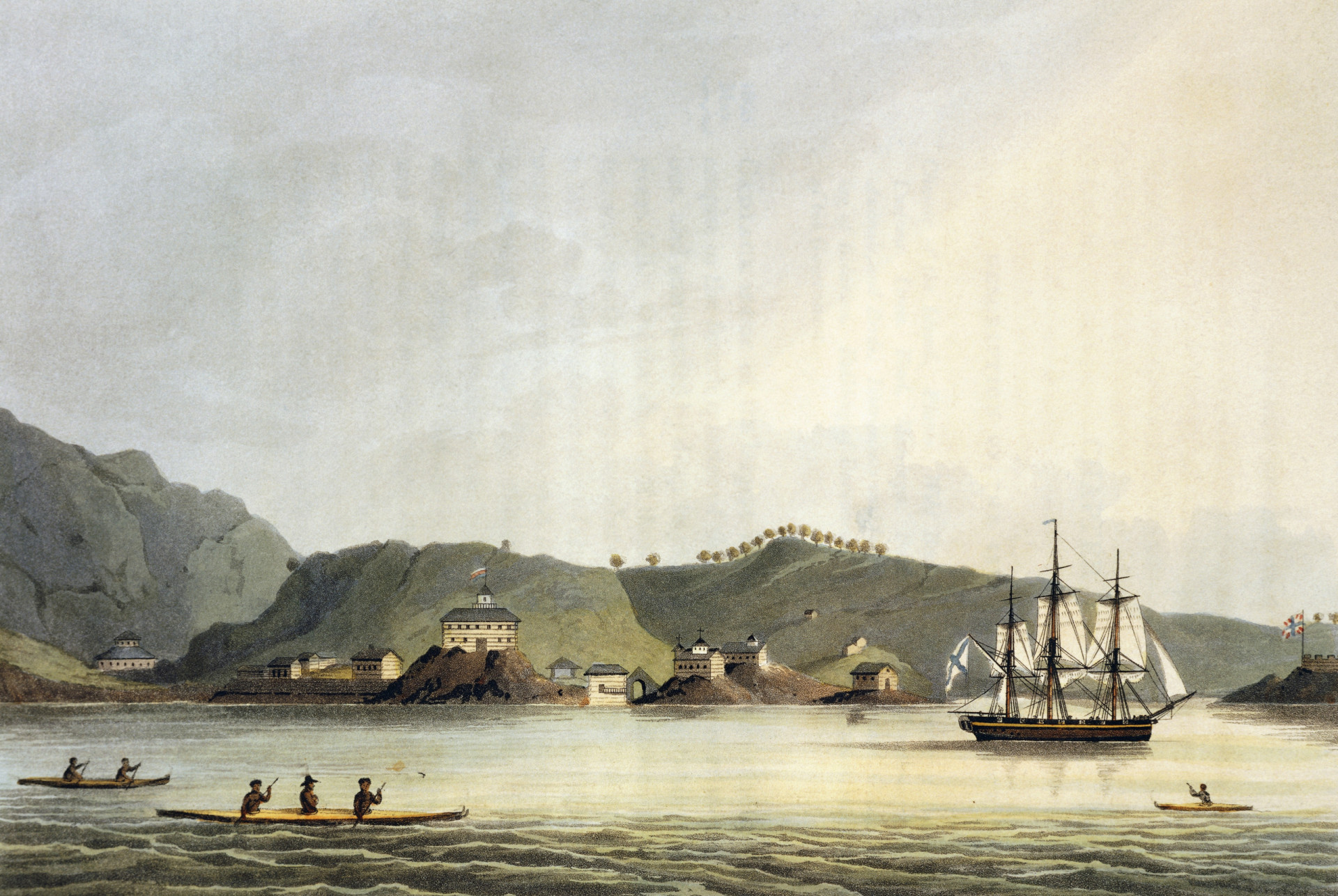 <p>Os exploradores <a href="https://br.starsinsider.com/lifestyle/539901/a-russia-foi-realmente-dona-do-alasca" rel="noopener">russos visitavam o Alasca</a> desde 1741, mas foi apenas em 1784 que o comerciante Grigory Shelikhov navegou para a Ilha Kodiak e estabeleceu a Colônia da Baía dos Três Santos.</p>