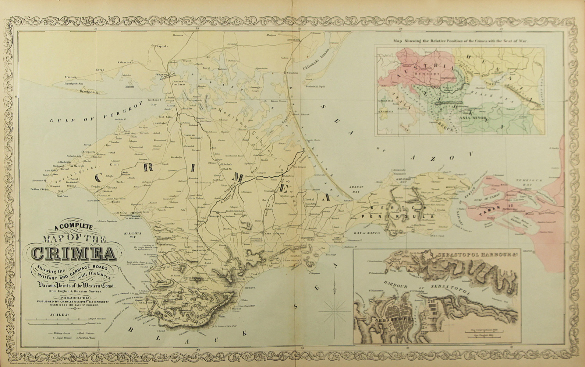 <p>Após a Guerra Russo-Turca (1768-1774), Catarina aproveitou esta área de terra para aumentar a presença russa no Mar Negro.</p>