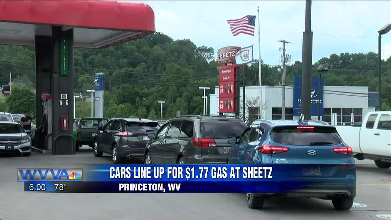 1.776 gas brings long lines to Sheetz for the Fourth of July