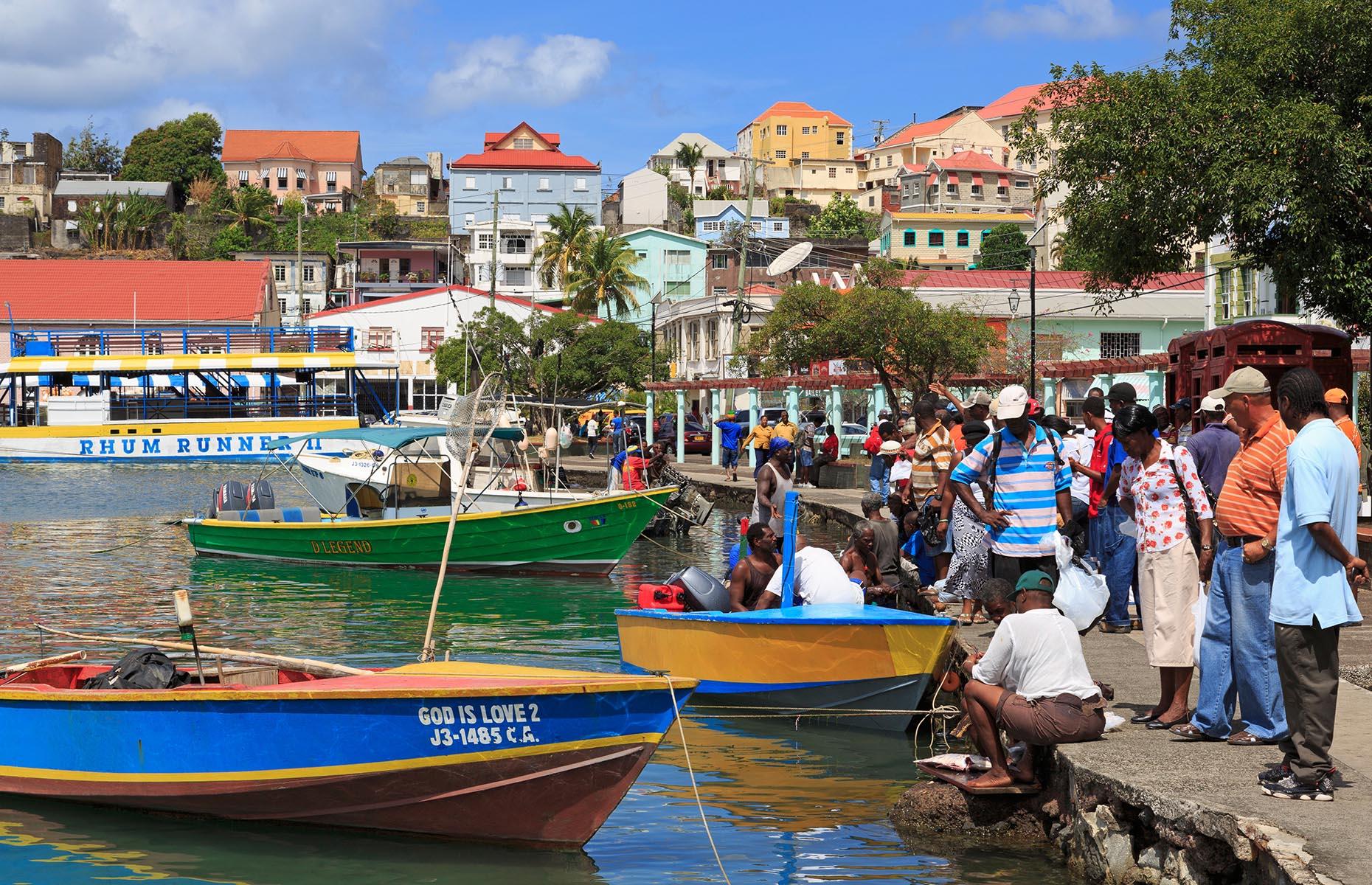 <p>St George’s is the colorful capital of <a href="http://www.loveexploring.com/guides/76771/guide-to-grenada-caribbean-green-list-2021">Grenada</a>, wrapped around one of the best natural harbors in the Caribbean. Here, in the old town in particular, life goes on as it always has, among historic buildings and a waterfront that retains its bygone charms. Explore 18th-century forts, check out the Grenada National Museum or simply use this charming town as a base to explore the waterfalls and forests of the lush, mountainous interior. Gorgeous Grand Anse Beach is just a water taxi ride away too.</p>