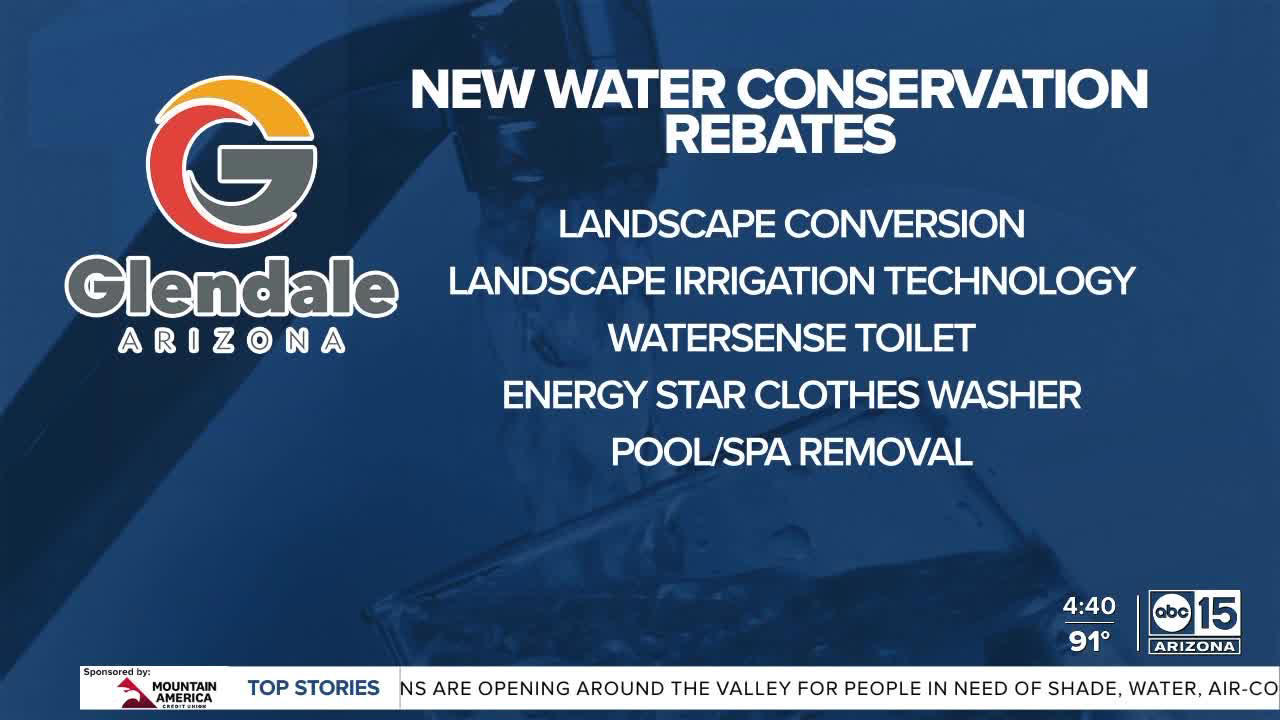 Glendale Offering Water Conservation Rebates