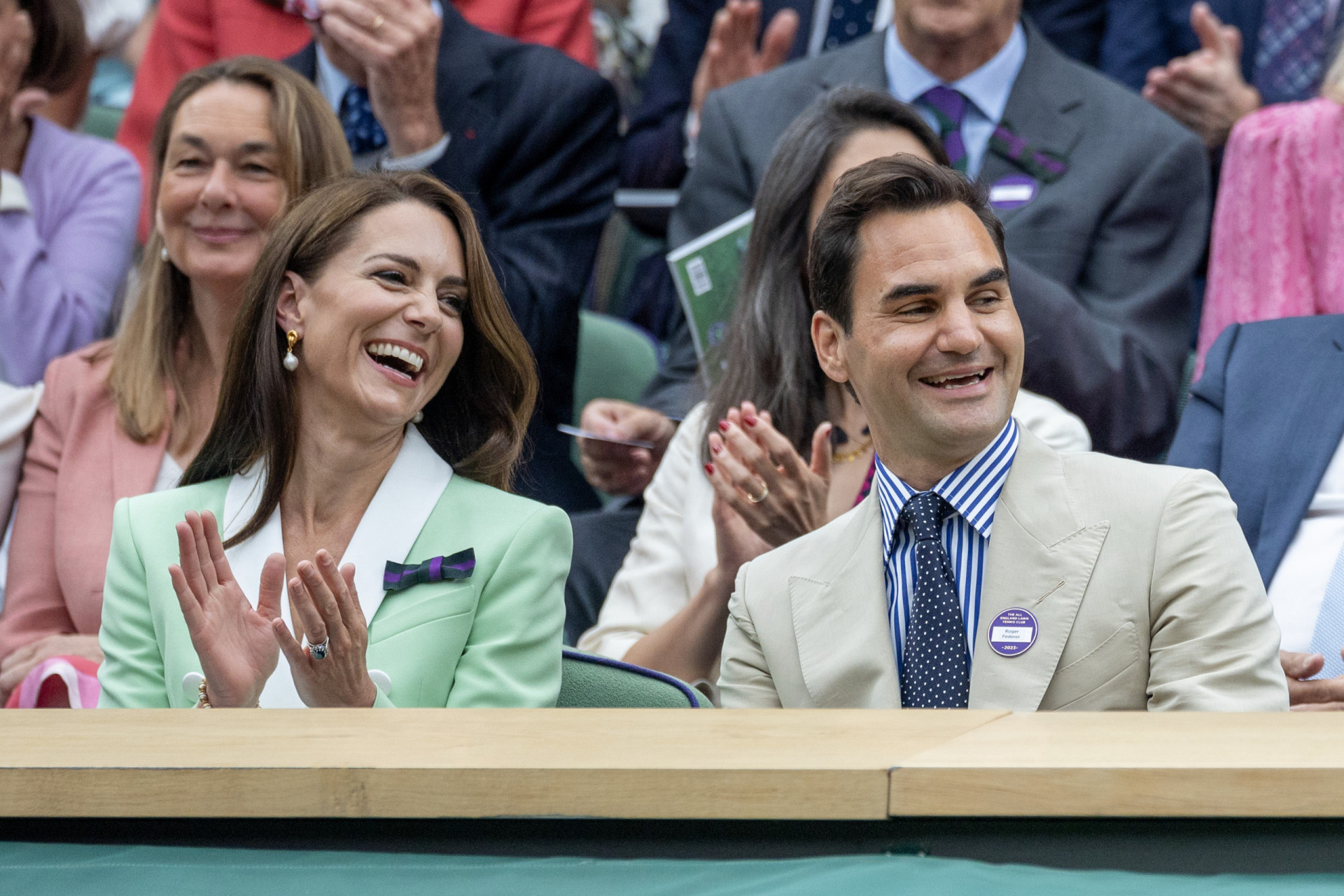 Royals at Wimbledon through the years