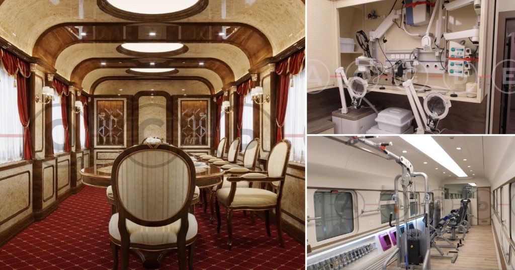 Inside Putin’s luxury ‘ghost’ train