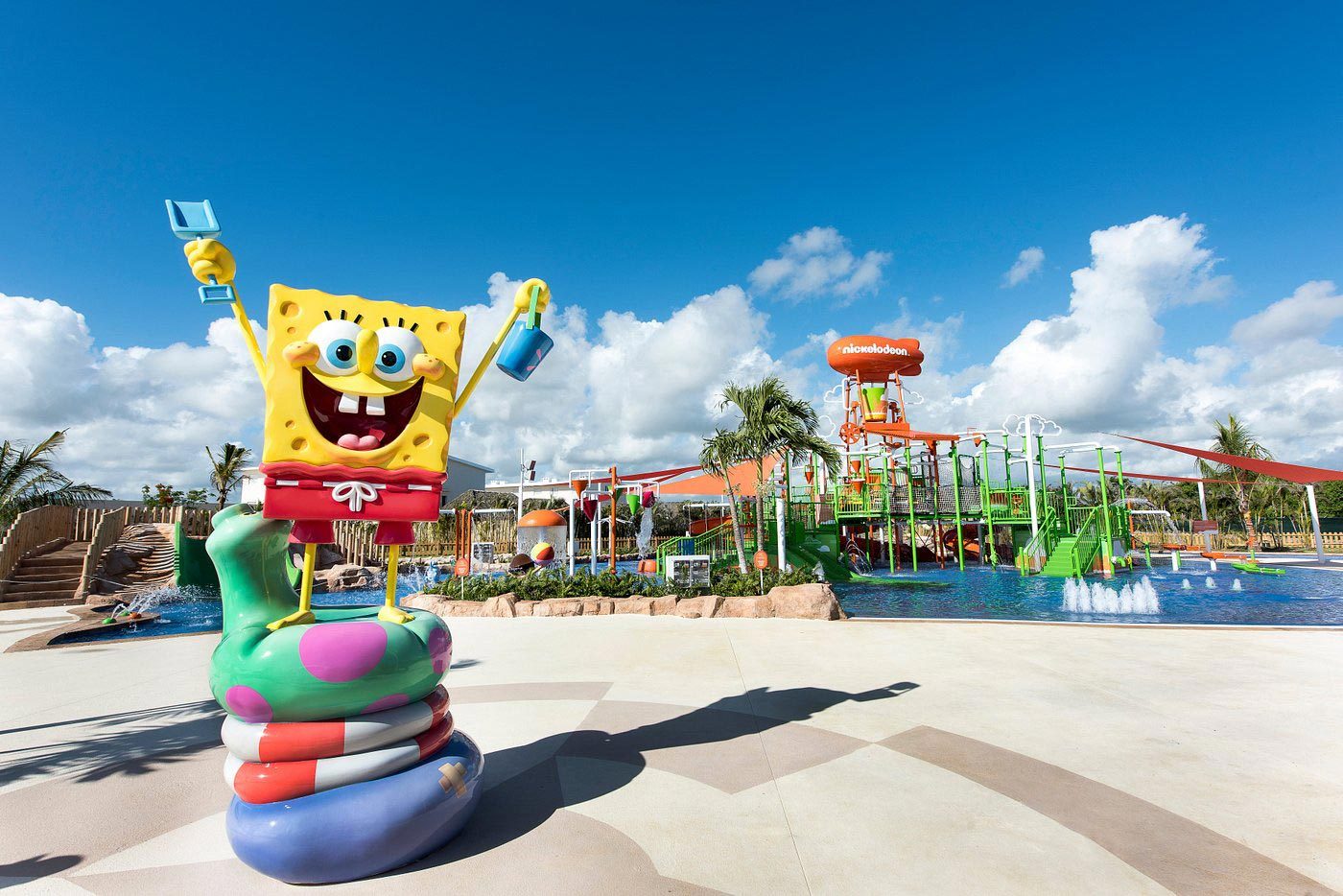 <h3>Nickelodeon Punta Cana, Dominican Republic</h3> <p>Can't get enough Nick Jr. or Nick at Nite throwbacks? The <a href="https://www.tripadvisor.com/Hotel_Review-g3200043-d9762283-Reviews-Nickelodeon_Hotels_Resorts_Punta_Cana-Uvero_Alto_Punta_Cana_La_Altagracia_Province_Do.html" rel="noopener">Nickelodeon hotel in Punta Cana</a> is a fully immersive experience into the world of Nickelodeon, and the whole cast of characters is present and accounted for. The crew from <em>PAW Patrol</em>, <em>Dora the Explorer</em>, <em>Teenage Mutant Ninja Turtles</em>, <em>Fairly OddParents</em>, <em>SpongeBob SquarePants</em> and all of their friends pop up daily, and scheduled "slime" dumps at the water park—for which admission is also included—are all part of any trip here. The rooms are also decorated with the channel's style in mind, including splashes of that signature orange, but given the polish of <a href="https://www.rd.com/list/worlds-most-outrageous-luxury-hotels-and-resorts/" rel="noopener noreferrer">contemporary luxury</a>.</p> <p>Novelty restaurants in the nine-restaurant Gourmet Village range from space-inspired dining to a gorgeous marketplace with cooking stations, proving that wanting a kid-at-heart, playful experience doesn't have to come at the expense of grown-up taste.</p> <p><strong>Pros:</strong></p> <ul> <li>Nickelodeon theme including kids' favorite characters</li> <li>No additional cost for character encounters</li> <li>Certified Autism Center since 2018</li> <li>Plentiful amenities for families with kids of all ages</li> </ul> <p><strong>Cons:</strong></p> <ul> <li>Smaller rooms for the money</li> <li>Need to walk to the water park</li> </ul> <p class="listicle-page__cta-button-shop"><a class="shop-btn" href="https://www.tripadvisor.com/Hotel_Review-g3200043-d9762283-Reviews-Nickelodeon_Hotels_Resorts_Punta_Cana-Uvero_Alto_Punta_Cana_La_Altagracia_Province_Do.html">Book Now</a></p>