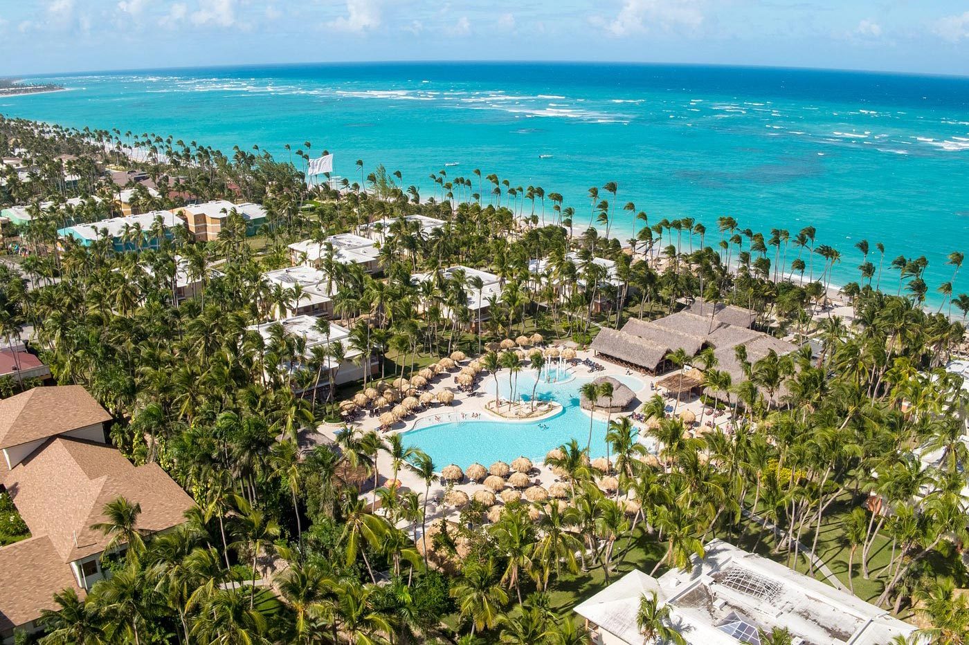 <h3>Grand Palladium Palace Resort & Spa, Dominican Republic</h3> <p>Part of the <a href="https://www.tripadvisor.com/Hotel_Review-g3176298-d283391-Reviews-Grand_Palladium_Palace_Resort_Spa_Casino-Bavaro_Punta_Cana_La_Altagracia_Province_Domi.html" rel="noopener noreferrer">Grand Palladium resort complex</a> on Bavaro Beach, this property is the one to choose if R&R is high on your priority list. While the services at Zentropia Palladium Spa & Wellness aren't included, as is the case with most resorts and hotels, they're all within steps of your room if you stay here. It's considered one of the most extensive spas in the Dominican Republic, with a jetted tub, Turkish bath, vapor bath, sauna and an extensive service menu that includes hair treatments, waxes, manis and pedis, facial and body treatments, exfoliation and a full gamut of massage styles.</p> <p>After or in between treatments, relax at any of this <a href="https://www.rd.com/list/best-spa-resorts-in-usa/">spa resort</a>'s six pools. They're all great, but we might recommend The Secret, an adults-only pool open until midnight. Looking to get some activity? Let the kids have their pirate ship (it's a feature of one of the pools, as are water slides)—if you want to ramp things up yourself, just go to the well-equipped fitness center attached to the spa.</p> <p><strong>Pros:</strong></p> <ul> <li>Elevated spa offering a wide variety of services</li> <li>Exchange privileges with adjacent Grand Palladium Bavaro Suites Resort and Grand Palladium Punta Cana Resort & Spa</li> <li>Adults-only The Secret pool</li> <li>No reservations required for dining</li> </ul> <p><strong>Cons:</strong></p> <ul> <li>Additional charge for room service</li> <li>Reservations are required</li> </ul> <p class="listicle-page__cta-button-shop"><a class="shop-btn" href="https://www.tripadvisor.com/Hotel_Review-g3176298-d283391-Reviews-Grand_Palladium_Palace_Resort_Spa_Casino-Bavaro_Punta_Cana_La_Altagracia_Province_Domi.html">Book Now</a></p>