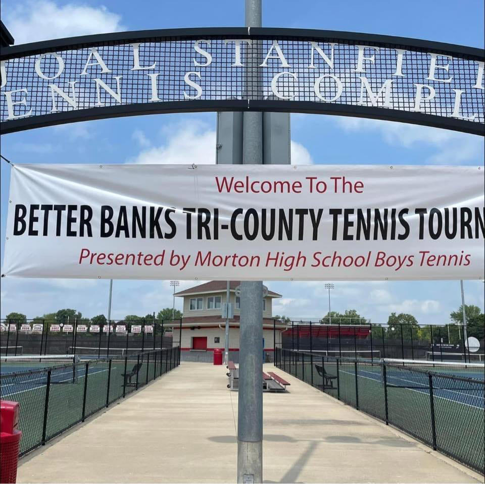 Here is the doubles draw for the 2023 TriCounty Tennis Tournament in