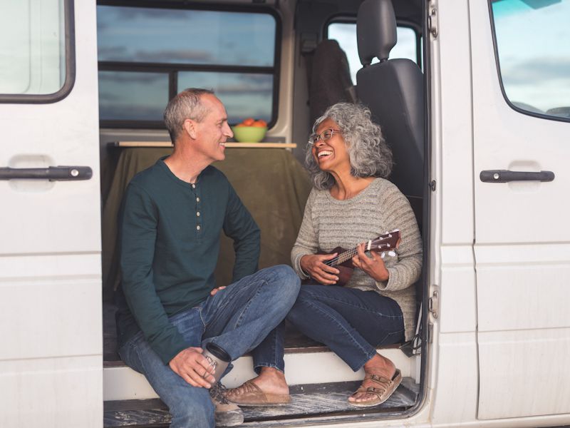 <p>Another benefit of living in an RV is being forced to downsize. “Living out of an RV full-time forces you to <a href="https://blog.cheapism.com/spring-cleaning-purge-16290/">get rid of excess material things</a> that tend to accumulate in a more sedentary lifestyle,” Nathan Hengst says.  “After spending days to weeks on end without reliable cellphone or internet service this past summer, we focused on how to fill our days with meaningful activities and personal improvement.” </p>