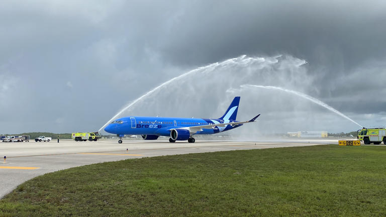 Breeze serves 19 destinations nonstop from RSW, including five new routes in the coming months.