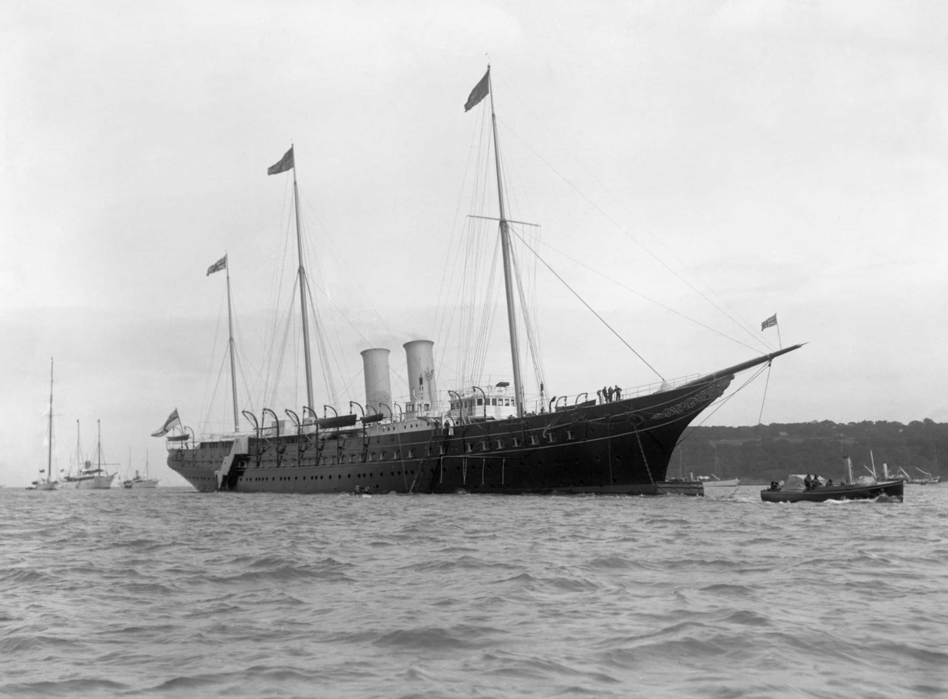 <p><em>Britannia</em>'s predecessor, HMY <em>Victoria and Albert III</em>, is pictured at anchor in the Solent off Portsmouth harbor. Built for Queen <a href="https://www.starsinsider.com/lifestyle/226263/incredible-photos-from-the-victorian-era" rel="noopener">Victoria</a>, this was the first royal yacht not to be powered by sail. She was decommissioned in 1939.</p><p><a href="https://www.msn.com/en-us/community/channel/vid-7xx8mnucu55yw63we9va2gwr7uihbxwc68fxqp25x6tg4ftibpra?cvid=94631541bc0f4f89bfd59158d696ad7e">Follow us and access great exclusive content every day</a></p>