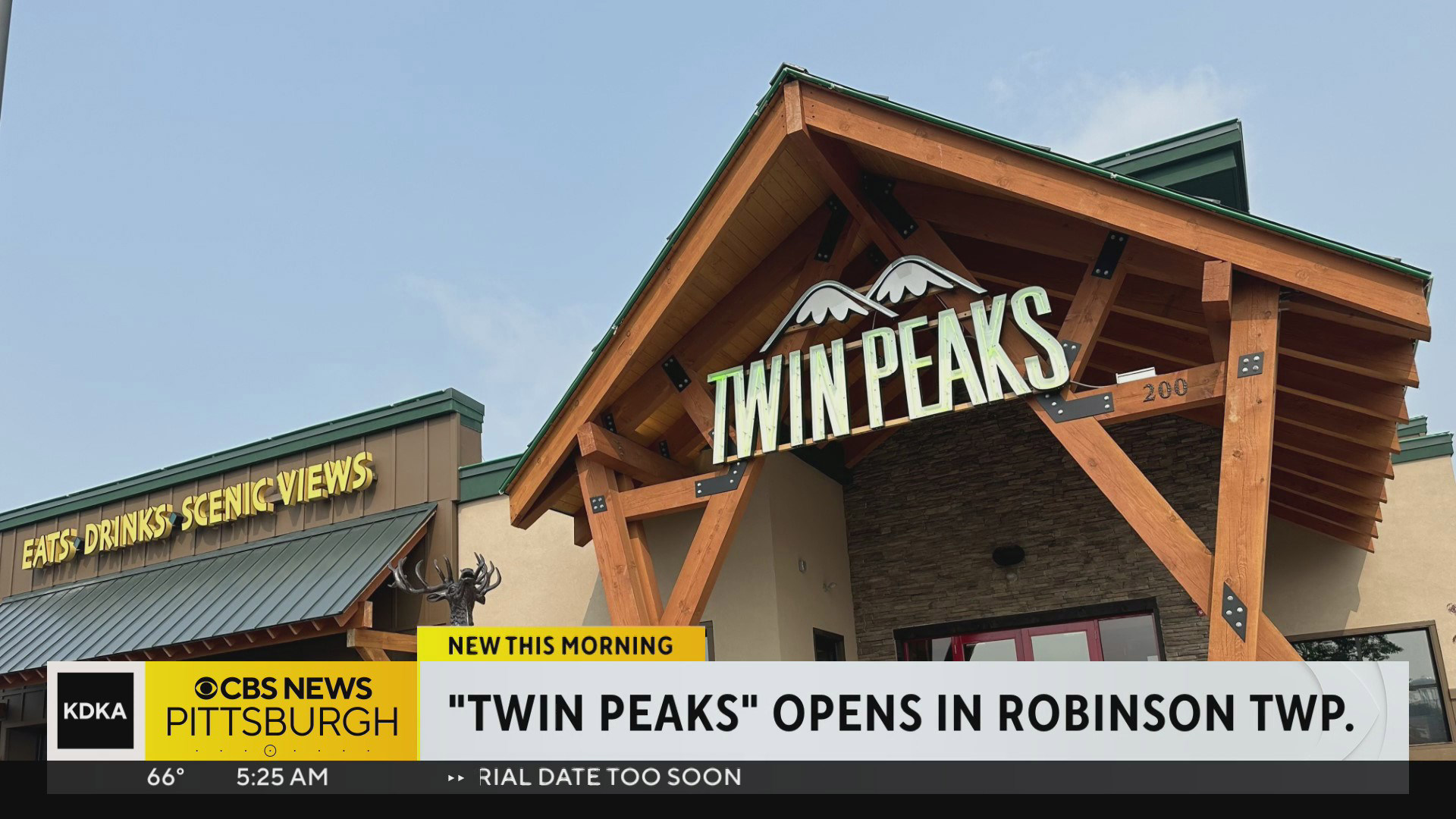 Twin Peaks opens first Pa. location in Robinson Township