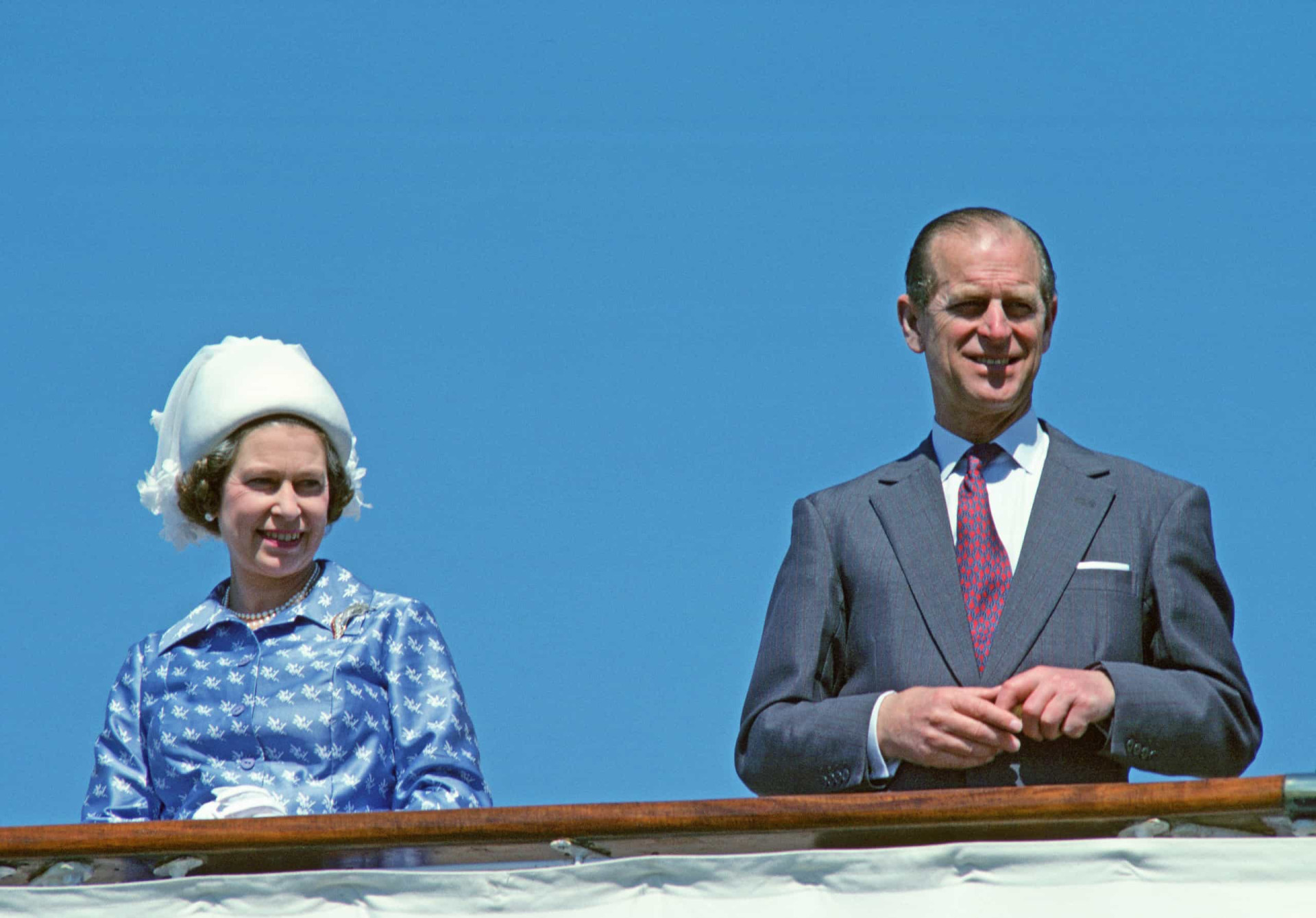 <p>A six-nation tour of the Gulf States, the first ever by a female Head of State, took place in early 1979. The Queen and Prince Philip flew into the region before setting sail from Kuwait aboard <em>Britannia</em>.</p><p><a href="https://www.msn.com/en-us/community/channel/vid-7xx8mnucu55yw63we9va2gwr7uihbxwc68fxqp25x6tg4ftibpra?cvid=94631541bc0f4f89bfd59158d696ad7e">Follow us and access great exclusive content every day</a></p>