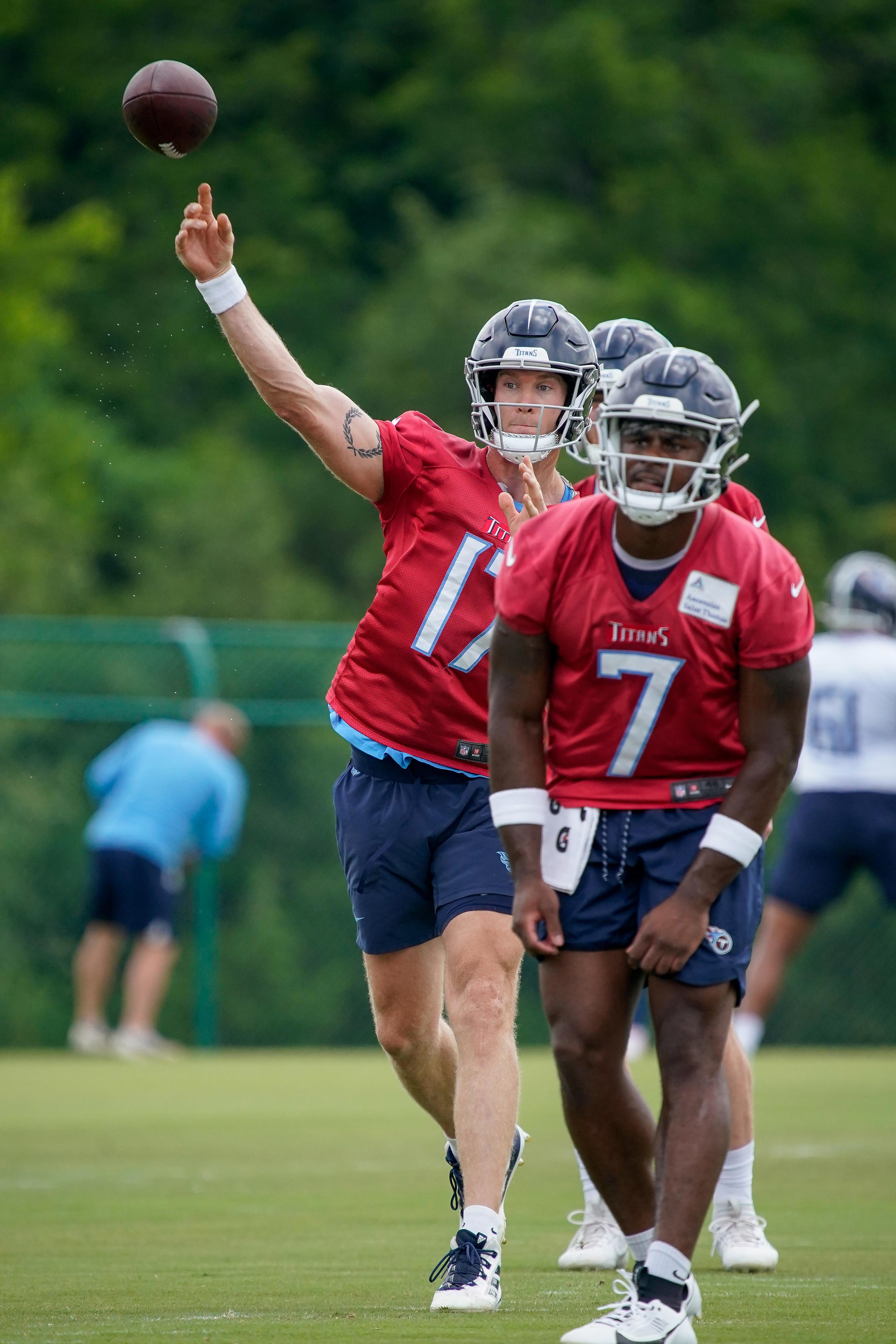 Tennessee Titans training camp observations DeAndre Hopkins shows his