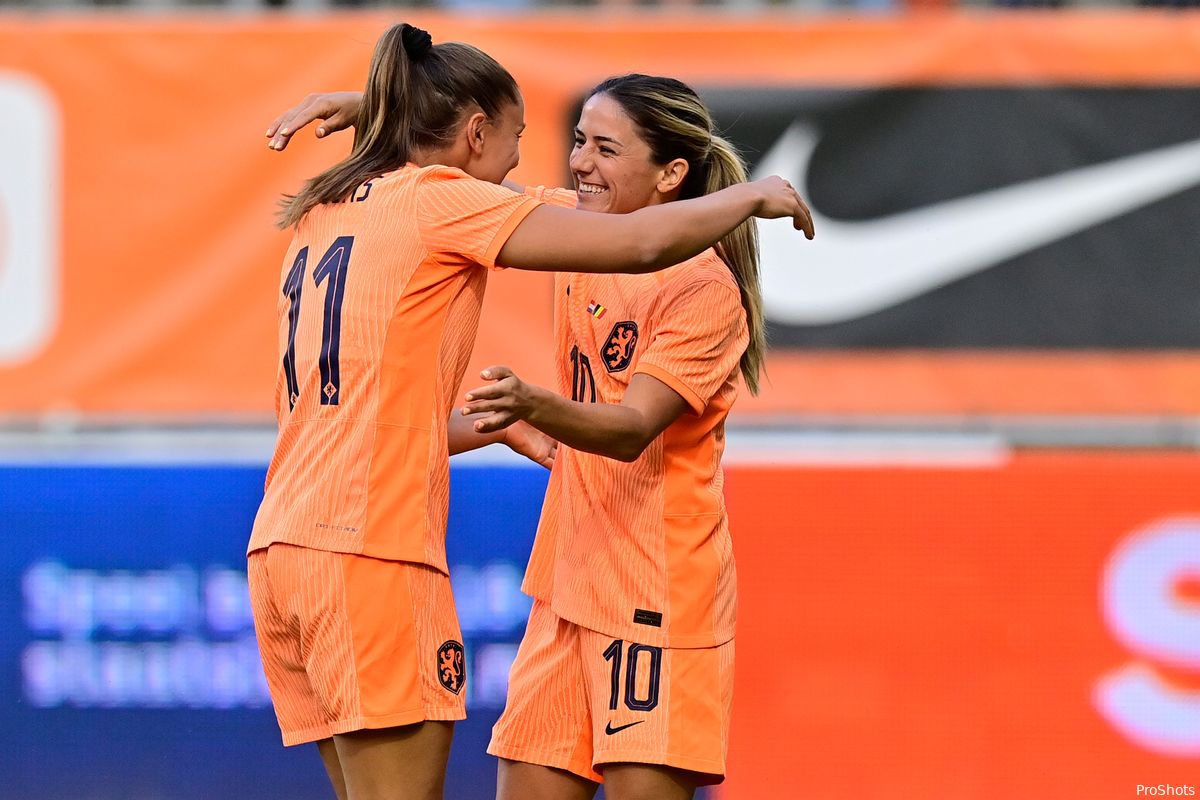 Wk Voetbal Vrouwen Oranje Leeuwinnen Op Weg Naar Monsterzege 