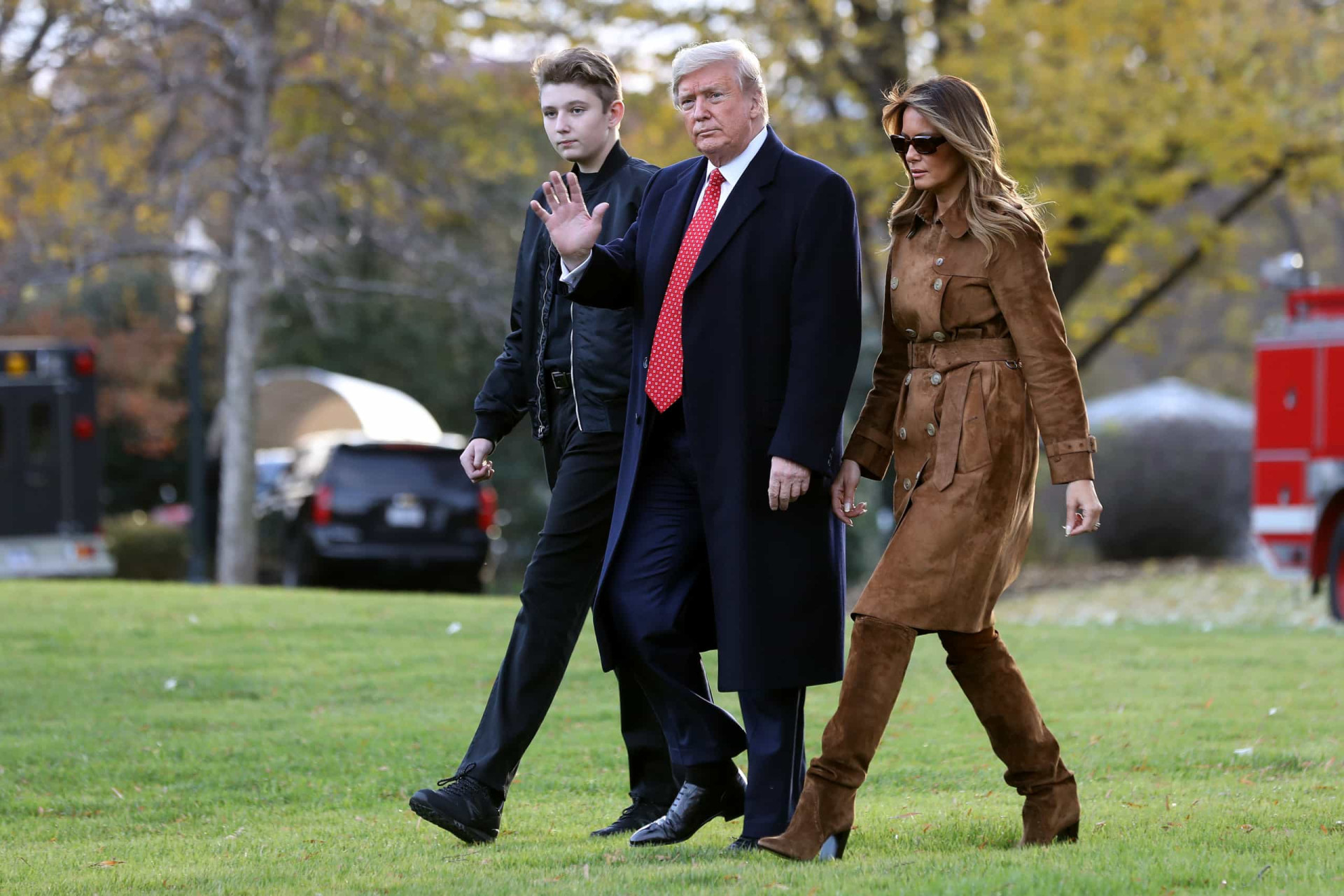 <p>Melania Trump stayed in New York with son Barron until he finished the school year, before joining Donald Trump in the White House.</p><p><a href="https://www.msn.com/en-us/community/channel/vid-7xx8mnucu55yw63we9va2gwr7uihbxwc68fxqp25x6tg4ftibpra?cvid=94631541bc0f4f89bfd59158d696ad7e">Follow us and access great exclusive content every day</a></p>