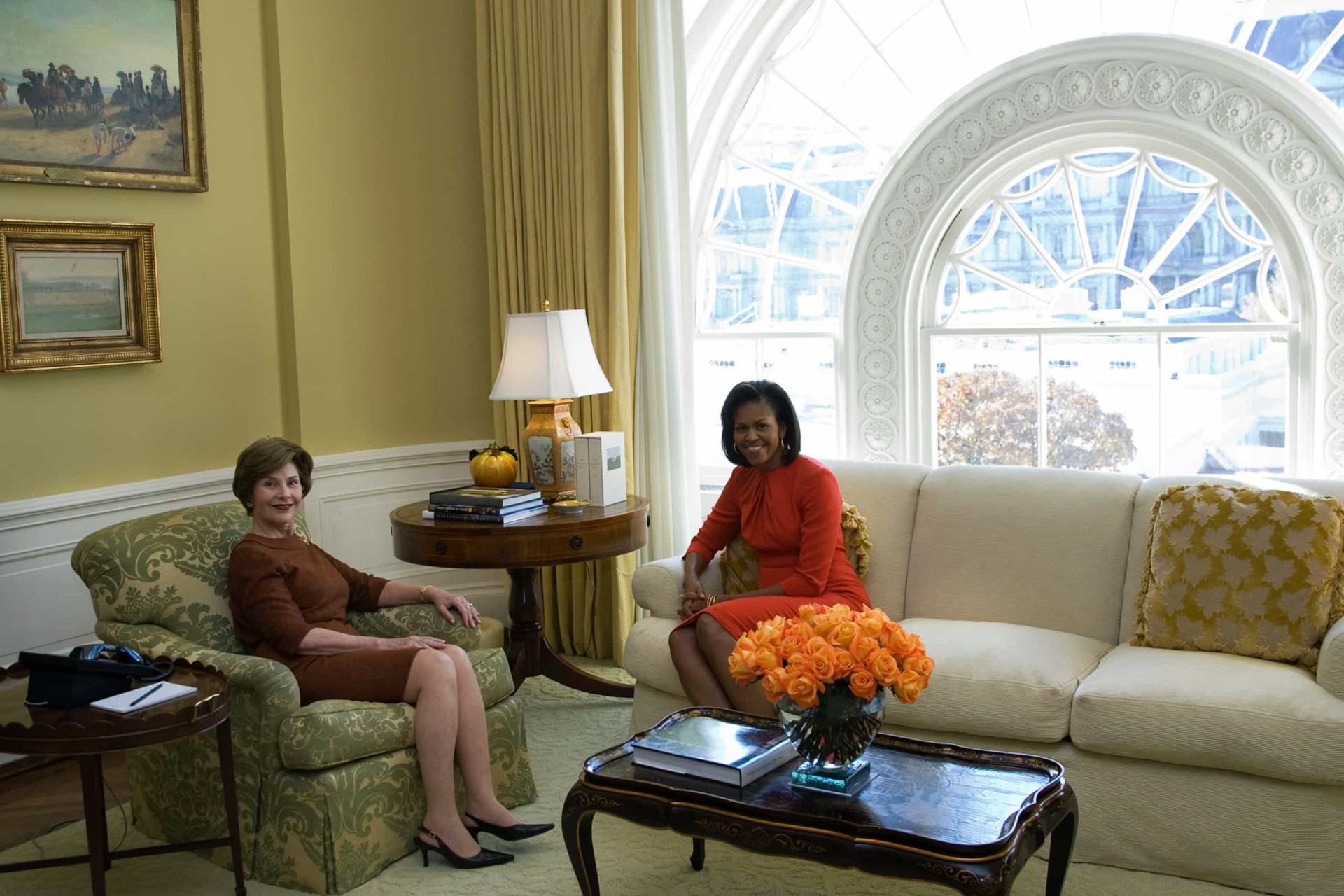 <p>After an election, the First Lady gives the First-Lady-To-Be a tour of their future residence.</p><p>You may also like:<a href="https://www.starsinsider.com/n/338498?utm_source=msn.com&utm_medium=display&utm_campaign=referral_description&utm_content=465881v2en-us"> Science still isn't able to explain these world mysteries </a></p>